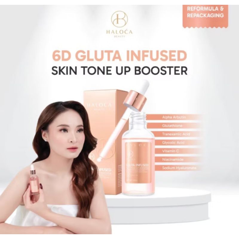 HALOCA, HALOCA INFUSED WHITENING, SKIN BOOSTER, HALOCA SKIN BOOSTER