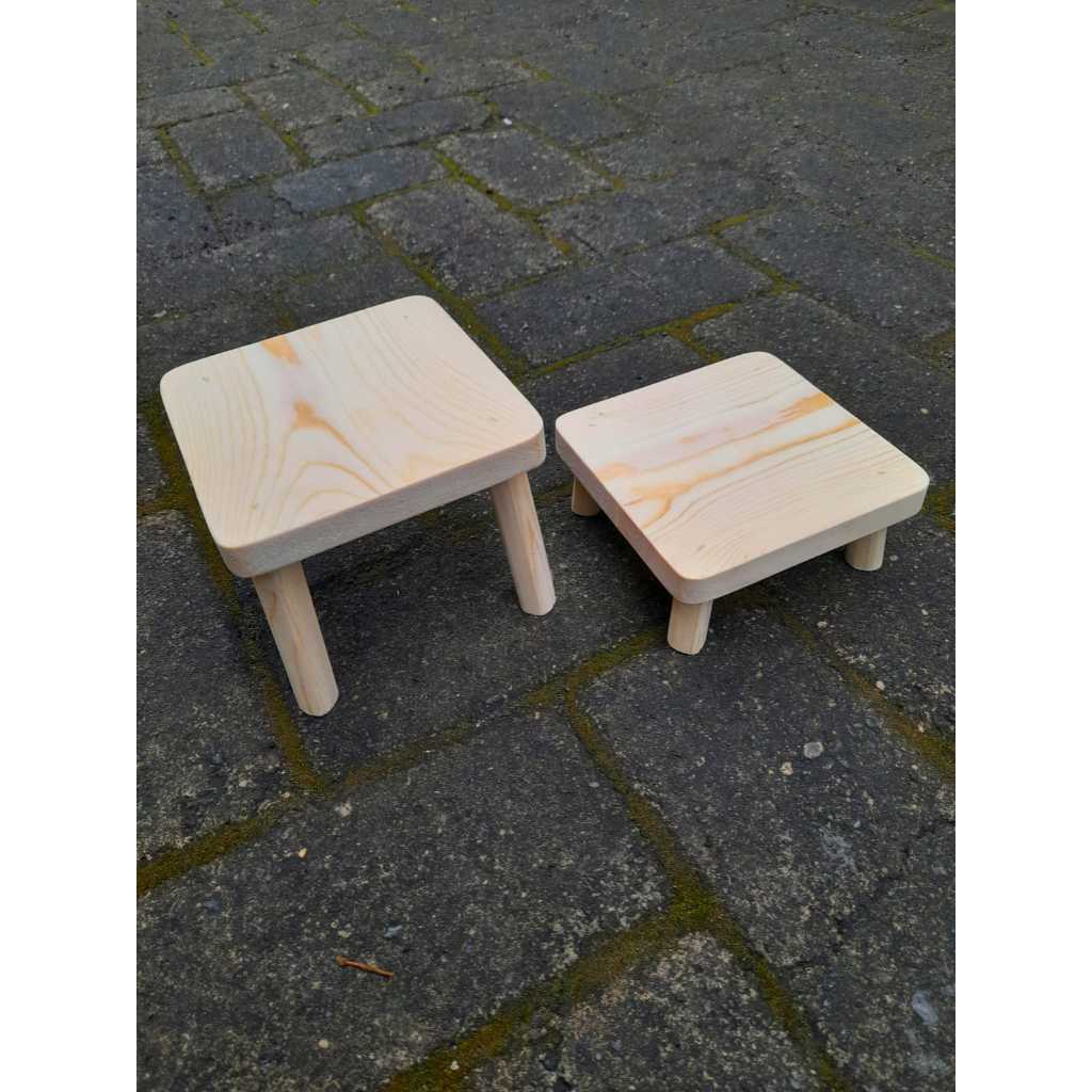 tatakan pot meja kotak alas pot properti foto