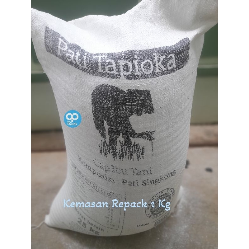 

tepung tapioka/sagu cap ibu tani Repack 1 kg