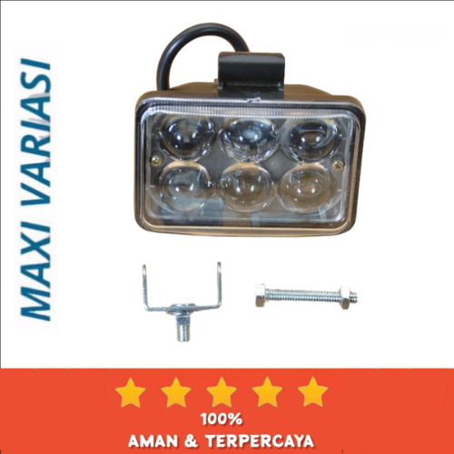 Foglamp / Lampu Sorot Kotak 6 LED Timbul SIFCO