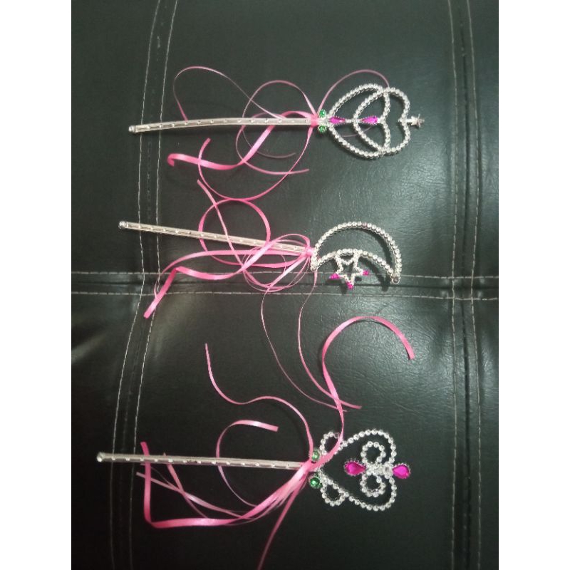 tongkat peri pendek angel wand tongkat princess pita