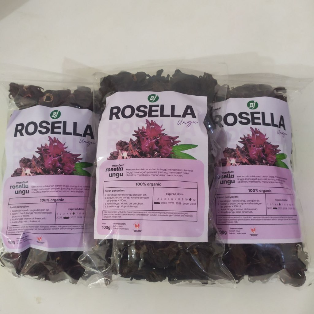 

Teh Bunga Rosella Ungu Isi 100 gram / Teh Rosella Ungu Curah / Teh Bunga Rosella Ungu Kering Termurah Berkualitas BJ