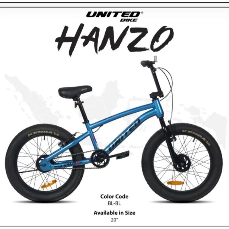 Saelaris_ Sepeda Bmx United Hanzo 20 Inch