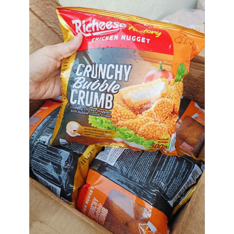 

NAGET CRISPY RICHEESE FACTORY 500 GRAM