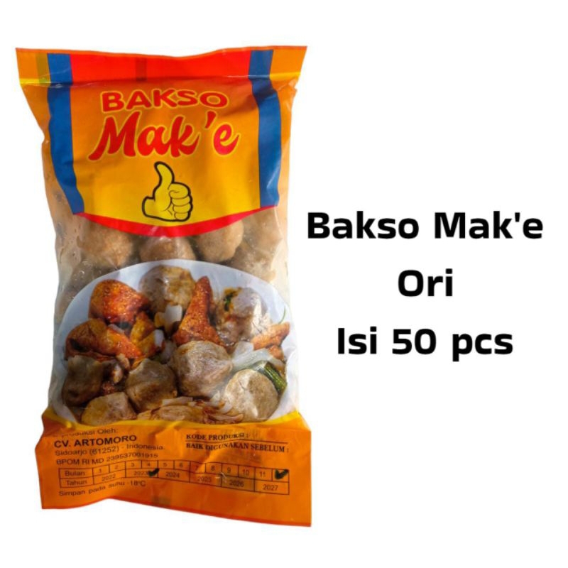 

pentol bakso mak'e ori isi 50 pcs (bungkus ORANYE)