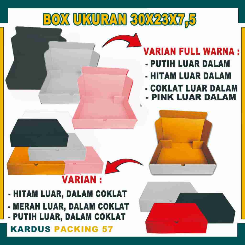 

Kardus 30x23x7,5 Cm /Box sovenir/Box hampers