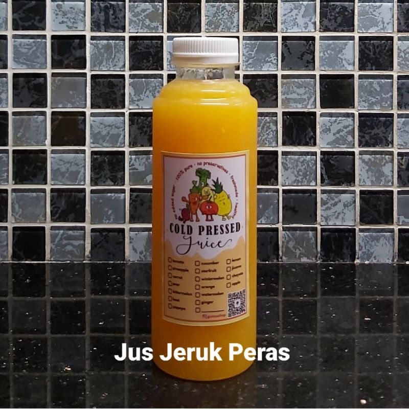 

Jus Jeruk Peras murni