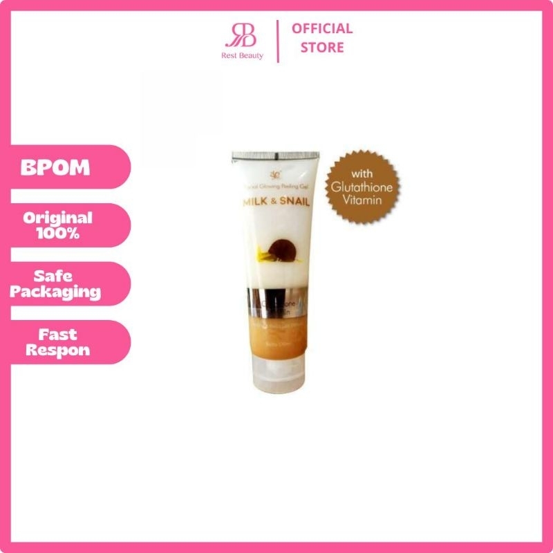 SYB - SYB Facial Glowing Peeling Gel With Milk & Snail