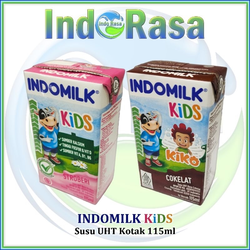 

Indomilk Kids Susu Cair UHT Kotak 115ml