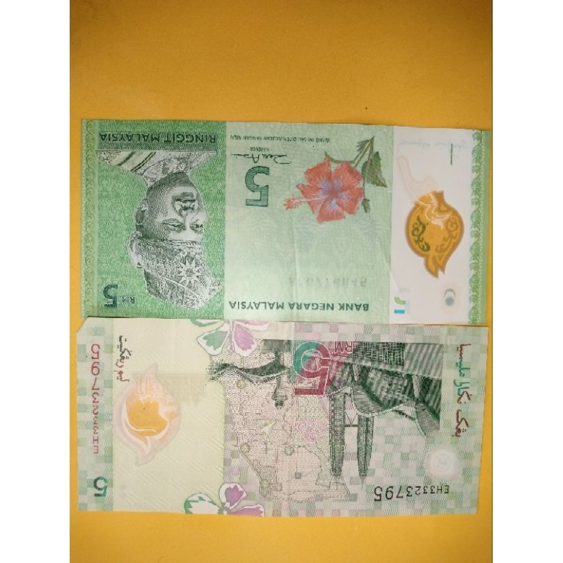 [100%ORI] MATA UANG MALAYSIA 5 RINGGIT ORISINAL/ASLI