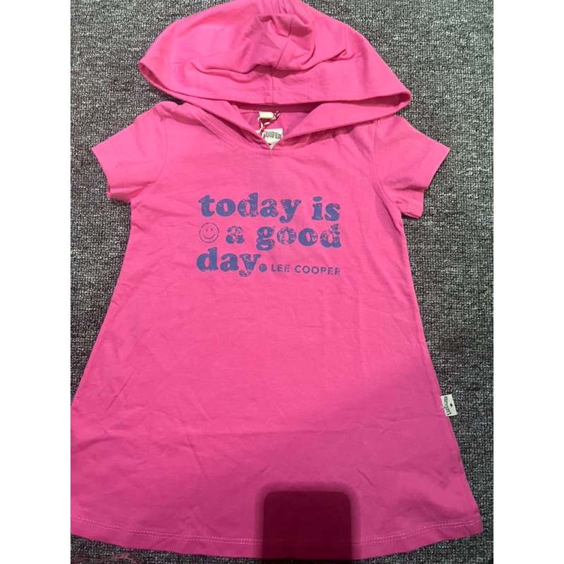 Lee Cooper baby anak perempuan dress hoodie