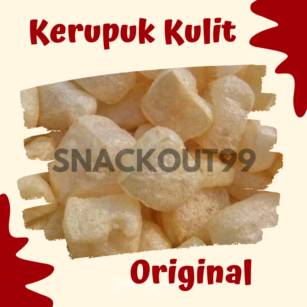 

Kerupuk Kulit Dorokdok 150 gram Termurah Terenak