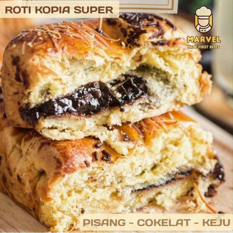 

KOPIA SUPER PISANG COKLAT KEJU ROTI LUMER