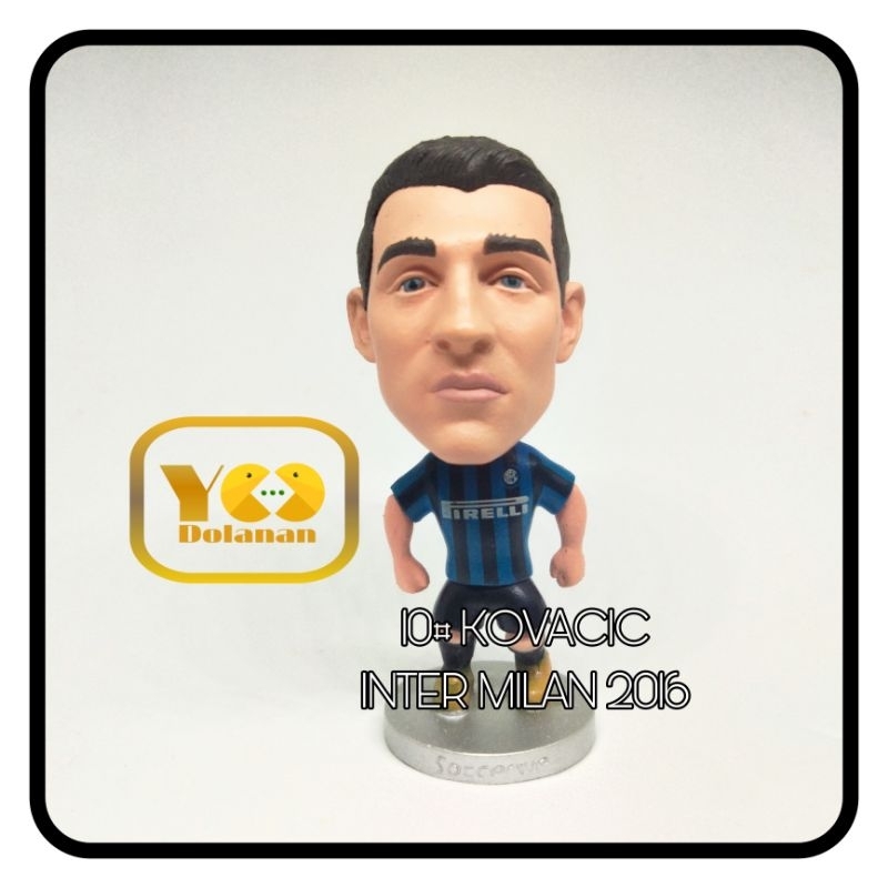 10# KOVACIC - INTER MILAN 2016 SOCCERWE KODOTO FIGURE PEMAIN BOLA
