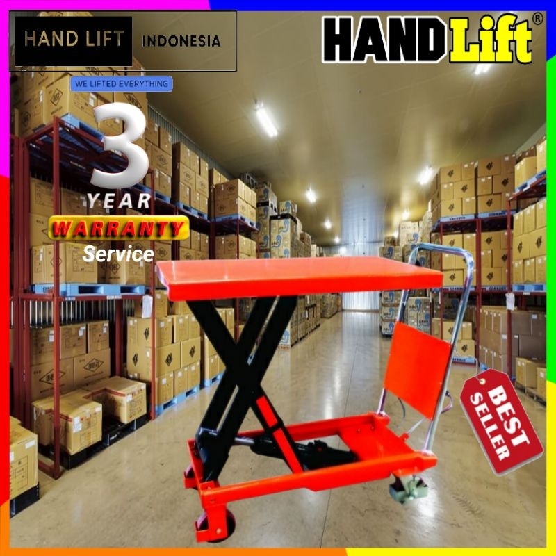 table lift 500kg / scissor lift / hand pallet table