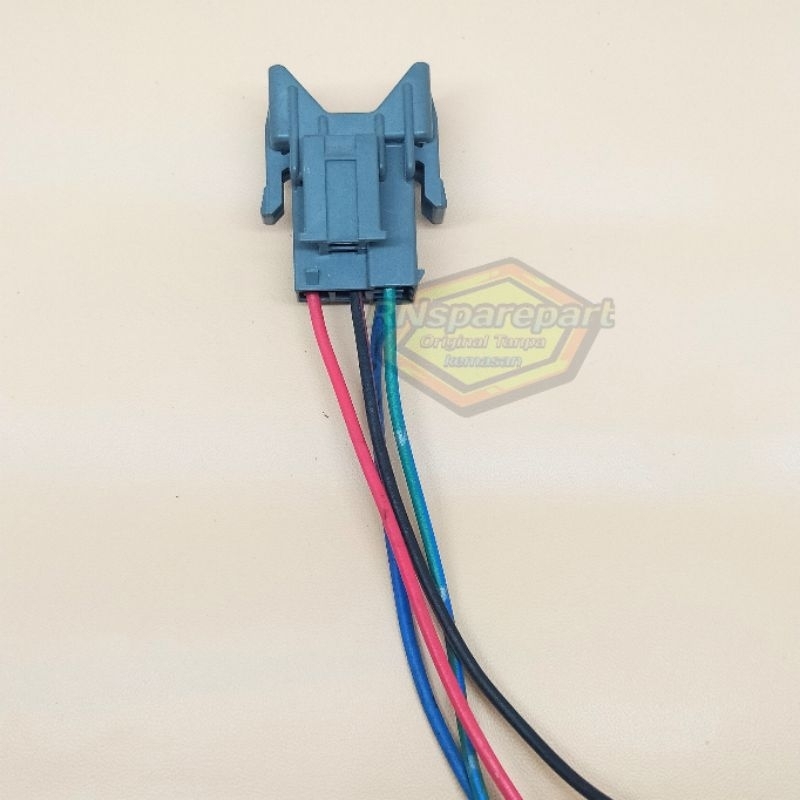 SOCKET KABEL RELAY STATER 4 KAKI BEAT FI ORIGINAL / SOKET KABEL MOTOR