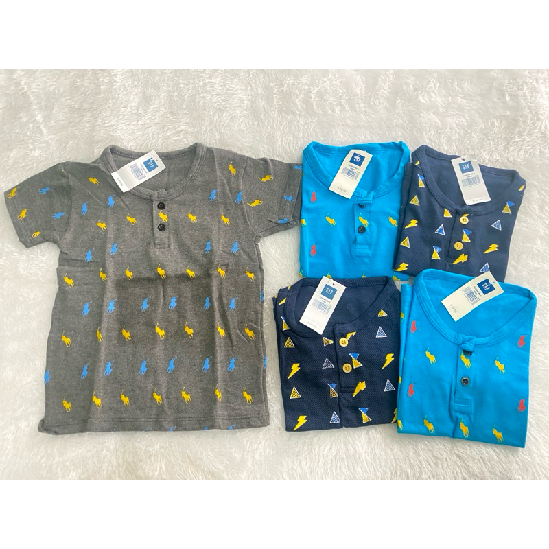 kaos anak laki laki polo 2-3 tahun premium