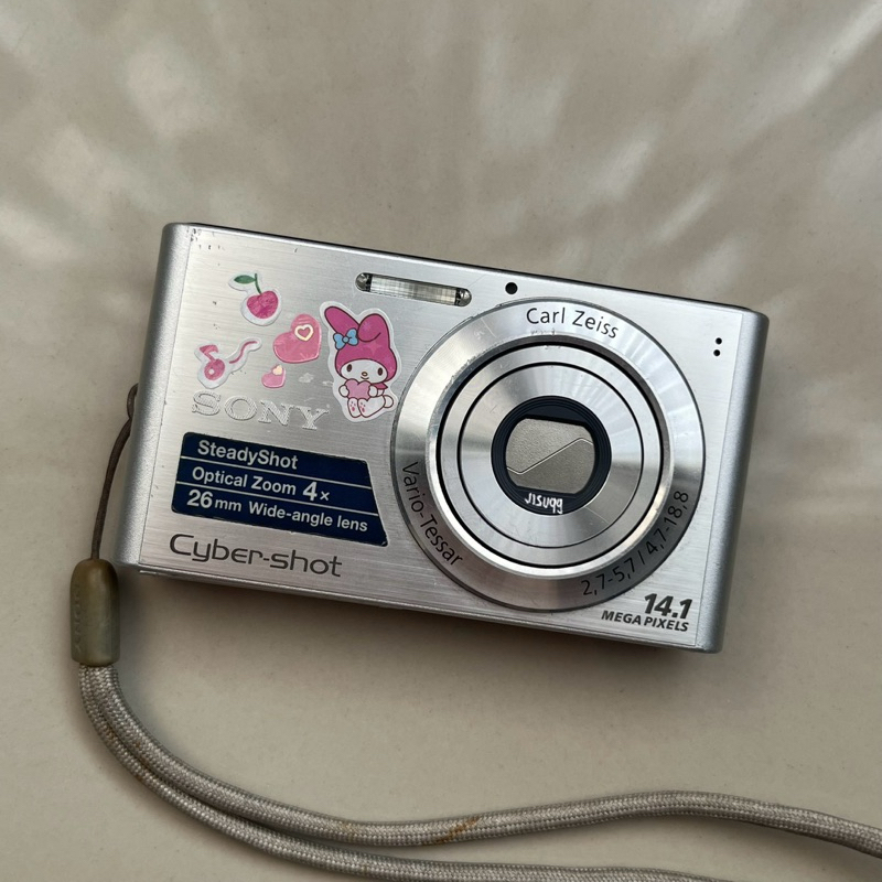 sony cybershot dsc-w320 digital camera kamera digicam pocket cam