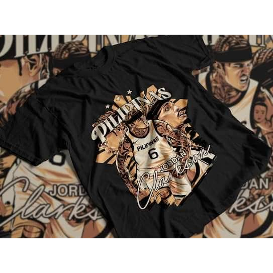 NB008 KAOS NBA ART BOOTLEG JORDAN CLARKSON PREMIUM T-SHIRT