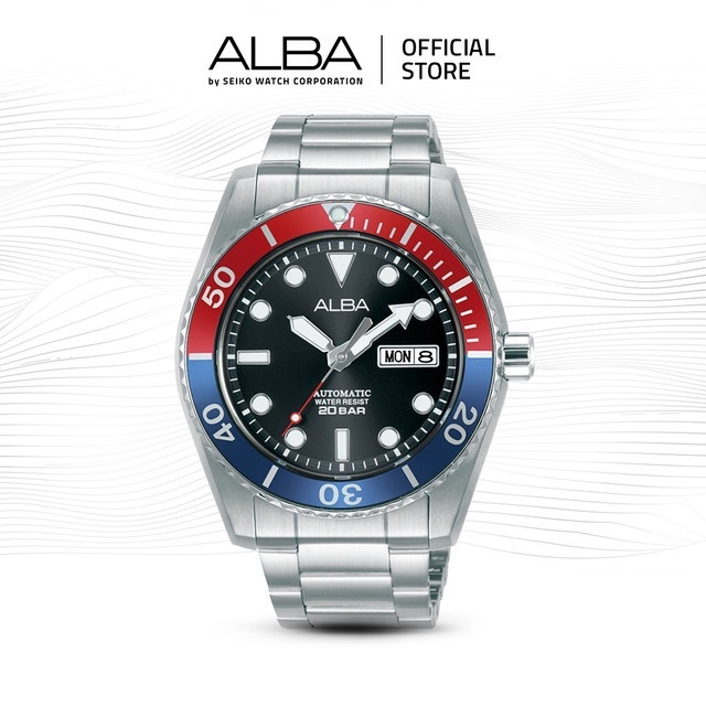 ALBA Automatic Collection Jam Tangan Pria AL4291 AL4285 AL4287 AL4293 AL4299 Water Resist Stainless 