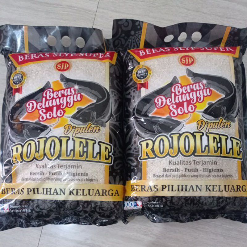 

Beras Super Pulen 10kg (5kgx2)Rojolele Beras Alami Raja lele INSTANT