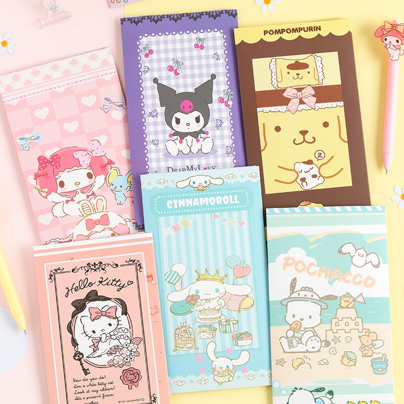 

Amplop Sanrio Stiker isi Kartu dan Stiker Besar Kecil Stiker Pack Pochacco Cinnamoroll Kuromi Import