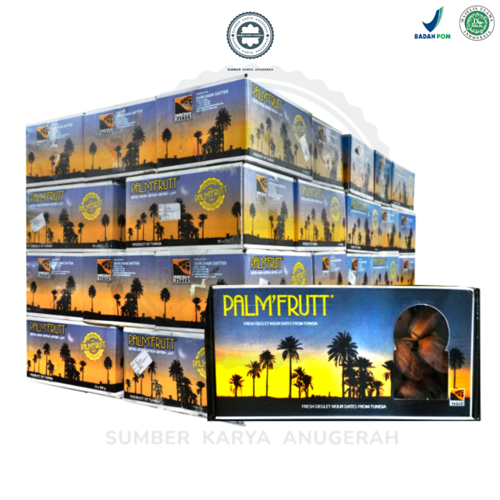 

Kurma Tangkai Tunisia | Palmfrutt | Horchani Original 500 GR