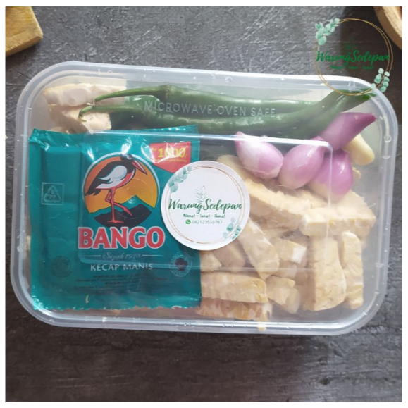 

Paket Sayur Siap Masak Tempe Cabe Ijo