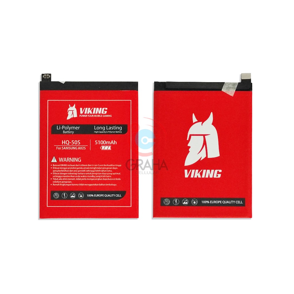 BATERAI / BATTERY / BATRE SAMSUNG A02S HQ-50S VIKING DOUBLE POWER