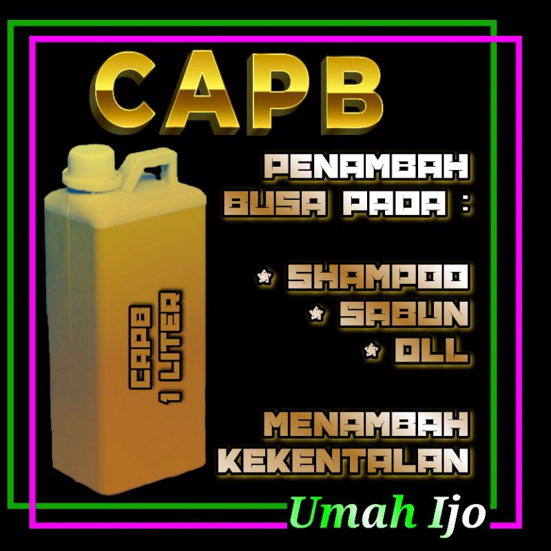 CAPB/Betaine/Camperlan 1 Kg Penambah Busa Sabun Liquid