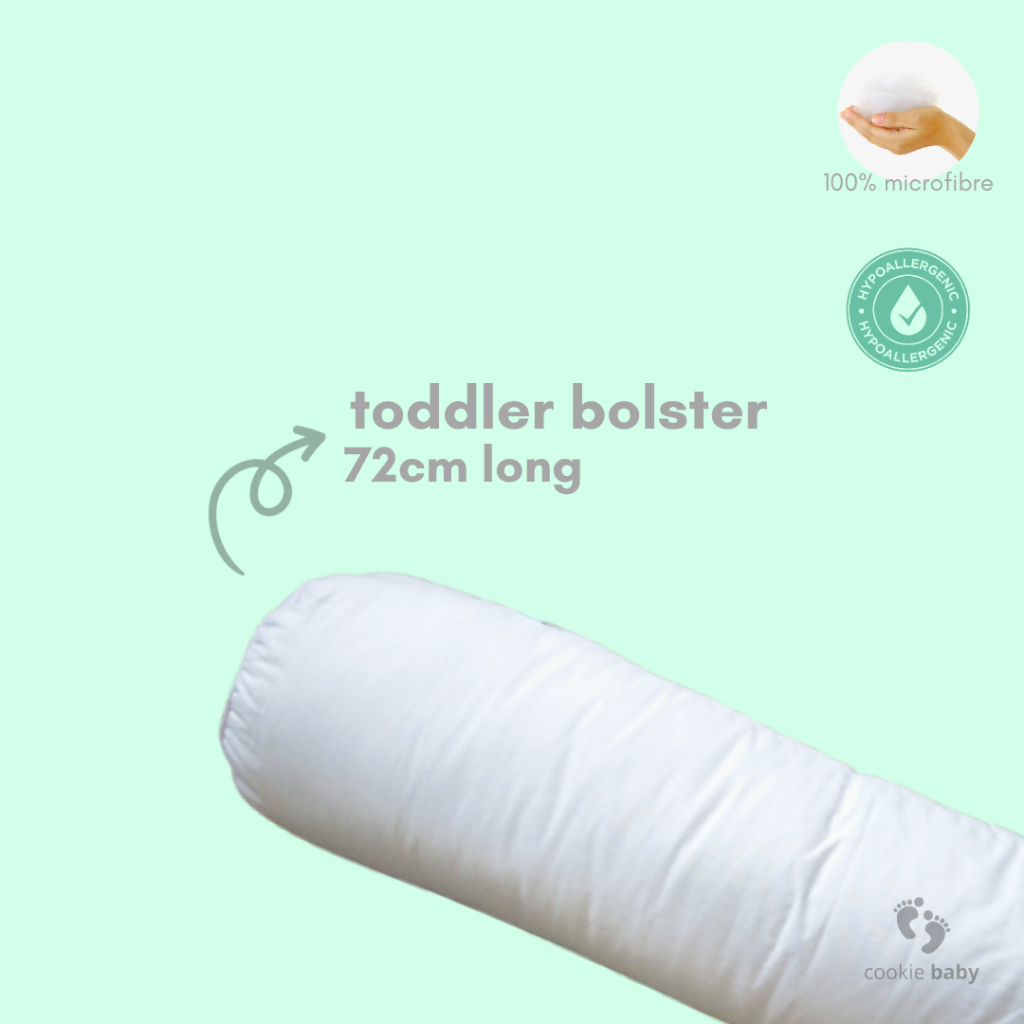 Guling Bantal Anak Balita Toddler Bundling Mikrofiber Bulu Angsa Sintetis