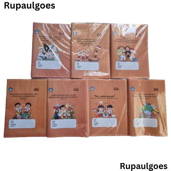 

[ COD ] Sampul Buku Fancy Cokelat Ukuran Quarto Sidu 38 58 TK SD SMP SMA / Sampul Kertas Buku Tulis Kuarto / Fancy Kwarto Anak