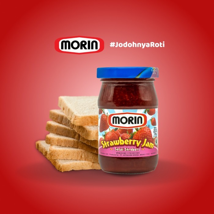 

Morin Strawberry Jam Stroberi Selai 330 gram