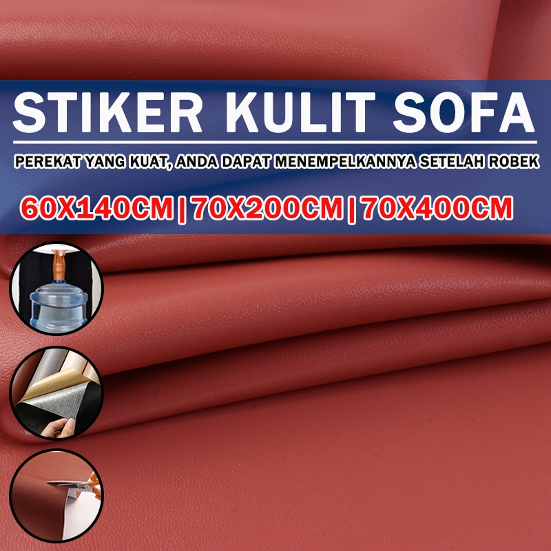 【Upgrades】sticker kulit jeruk leather sticker stiker kulit motif sticker leather sofa kulit sticker 