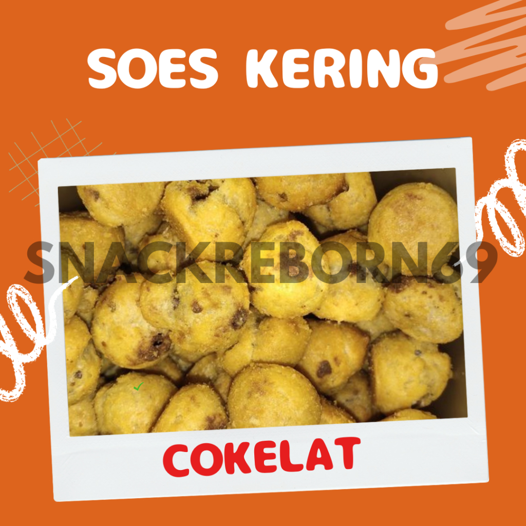 

Soes Kering Cokelat Lumer 250 gram - 1 kg Termurah Terenak