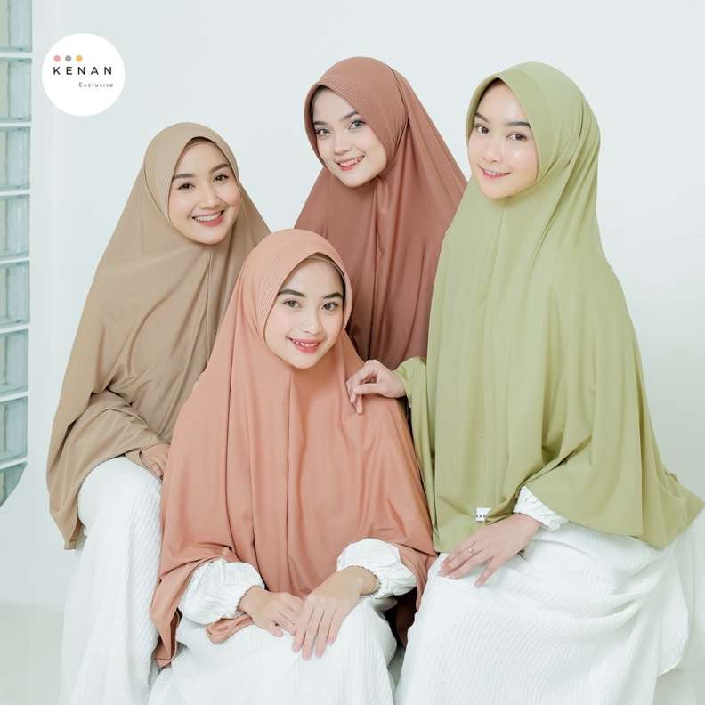 KODE V24S KENAN  HIJAB BERGO SYARI JUMBO  SABRINA JERSEY