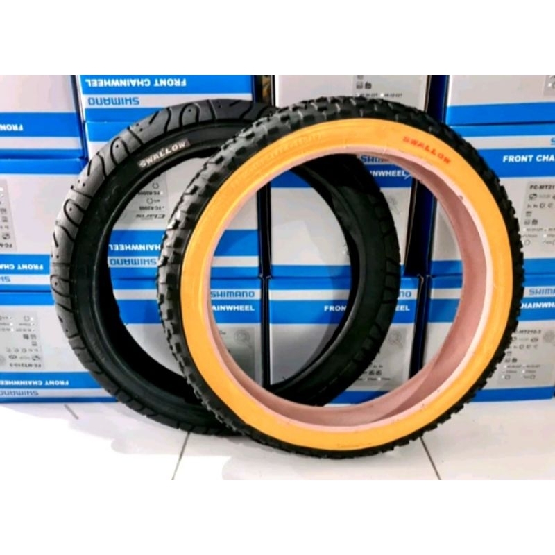 Ban luar 16x2.125 Swallow Ban luar sepeda anak2 ukuran 16-san Ban sepeda anak ukuran 16 x 2.125 Ban 