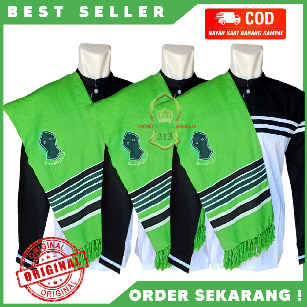 KODE M89D Sorban Habib Habaib Hijau Muda GRATIS ONGKIR  Sorban Rida Solo BEST SELLER  Sorban Majelis
