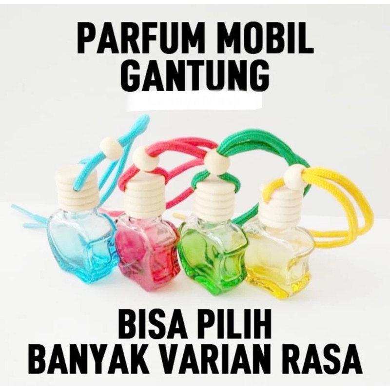 PARFUM MOBIL GANTUNG PEWANGI RUANGAN GANTUNGAN MOBIL