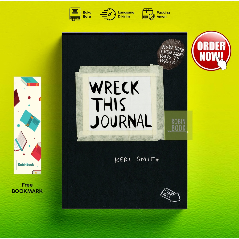 Wreck This Journal by Keri Smith English x O4V4