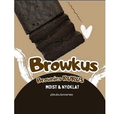 

Brownies Kukus nyoklat medium 20x10cm