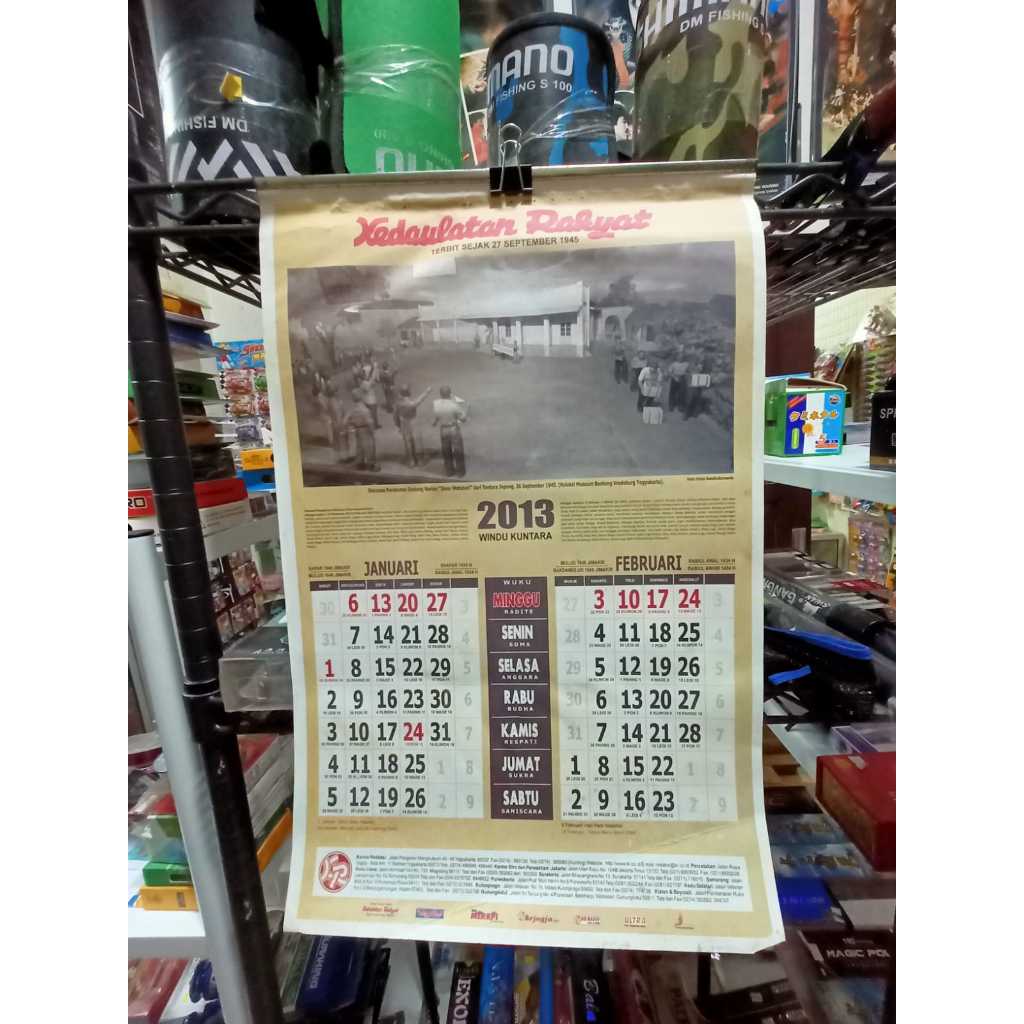 

Koleksi Kalender Tahun 2013 Kedaulatan Rakyat