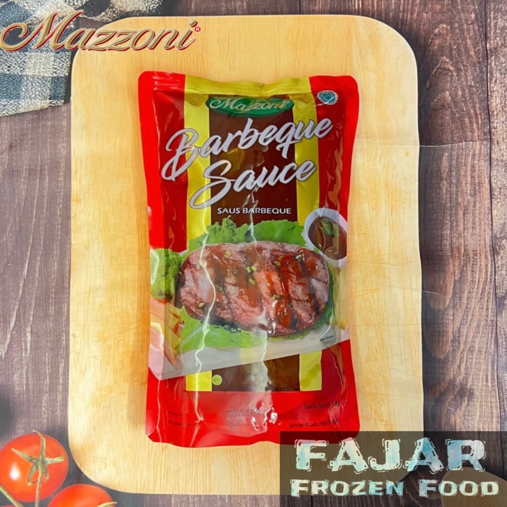 

MAZZONI BARBEQUE SAUCE 1Kg | MAZZONI SAUS BARBEQUE 1000gr