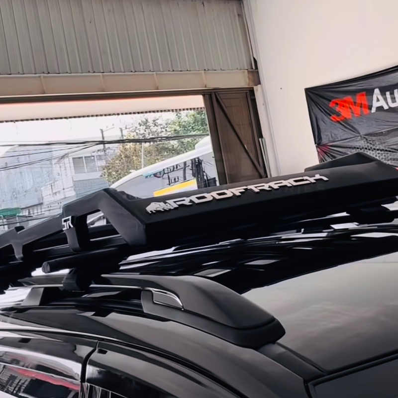 RAK ROOFRACK RACK BAGASI ATAS MOBIL RHINO PEGASUS SUNRISE HITAM BESI MEDAN REBORN AVANZA CALYA RUSH 
