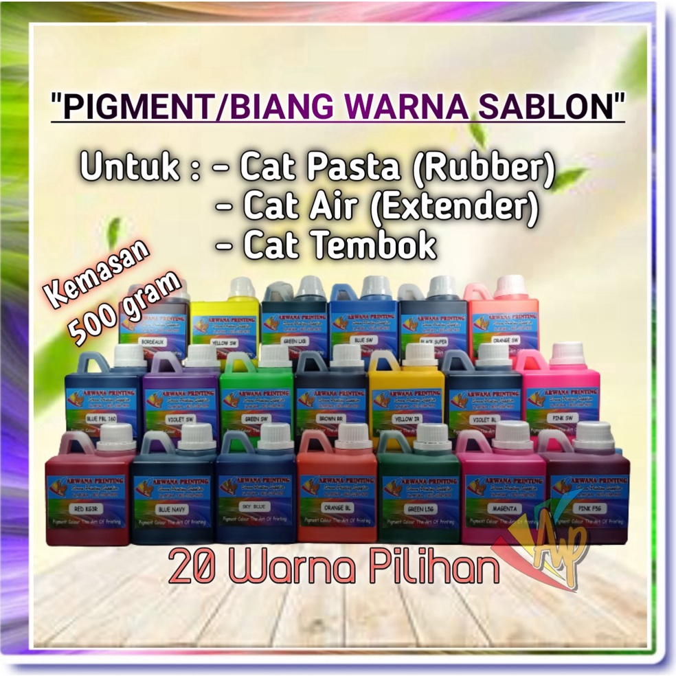 

Pigment Biang Warna Cat Sablon All Varian 5 gram f R3M9
