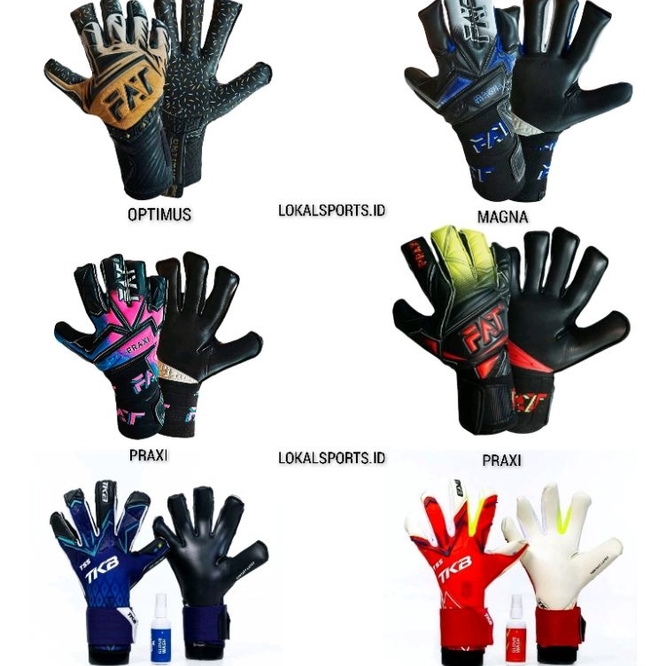 READY SARUNG TANGAN KIPER FAT VENOM PRAXI P CUT  TKB FORSTE 3 WICKED  TKB FORSTE 3 EASTRE  FAT VENOM