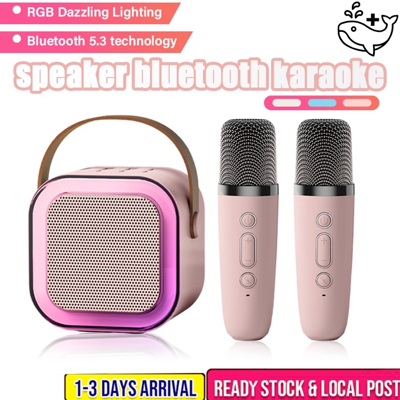 Limitless Speaker Bluetooth Mini Karaoke Speaker Poble 2MIC Bluetooth KTV Spiker Mini Wireless Karao