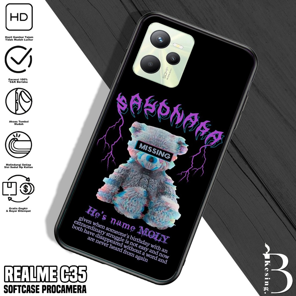 Case Realme C35 - Casing Realme C35 Motif BNKA - Silikon Hp Realme C35 - Kesing Hp Realme C35 - Soft