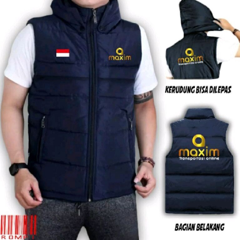 KODE O54G JAKET MAXIM DRIVER SABLON EMAS GOLD  JAKET TERBARU  JAKET MAXIM PRIORITAS  JAKET MAXIM  MA