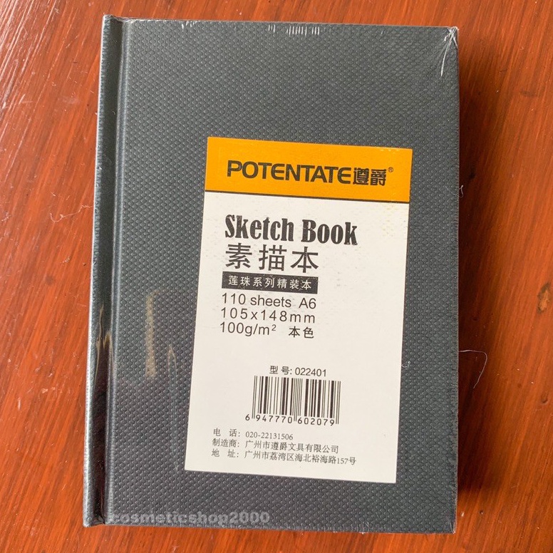 

Potentate Hardcover Sketch Book A6 11 Sheets 1gsm p L2M9
